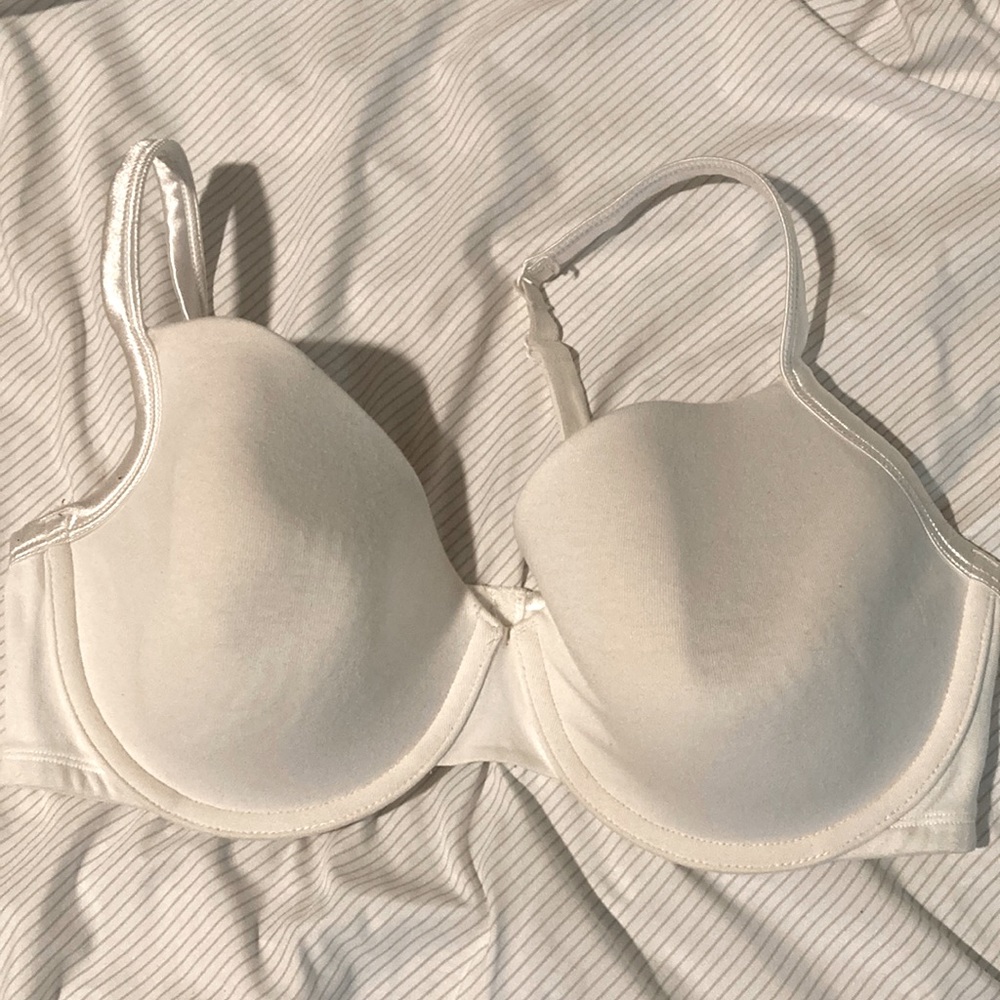 White cacique bra in white, size 38DDD